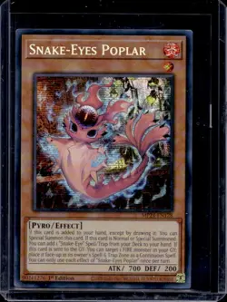 2024 Yu-Gi-Oh! 25th Dueling Mirrors 1st Snake-Eyes Poplar Rare #MP24-EN128 - Image 1