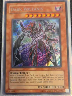 Yugioh Dark Voltanis CRMS-EN081 Secret Rare NM - Image 1