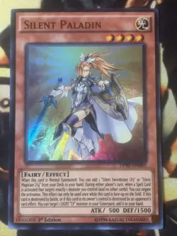 Yugioh: Silent Paladin - DPRP-EN003 - Ultra Rare - 1st Edition - NM - Image 1