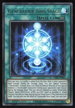 Generaider Boss Stage - GFP2-EN163 - Ultra Rare - 1st Edition Yugioh - Image 1