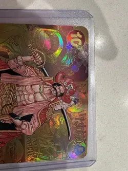 Bandai One Piece CCG Gol D. Roger OP09-118 Secret Rare Rush Holo Emperors Card - Image 2