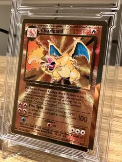 2021 Pokemon Charizard Gold Metal Celebrations UPC Ultra Premium #4 - Image 2