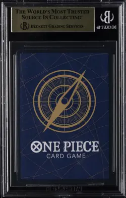 2023 ONE PIECE KINGDOMS OF INTRIGUE SR PAR #OP02004 EDWARD.NEWGATE BGS 10 - Image 2