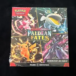 Pokemon Scarlet & Violet PALDEAN FATES Booster Bundle Box * SEALED Pokemon - Image 1