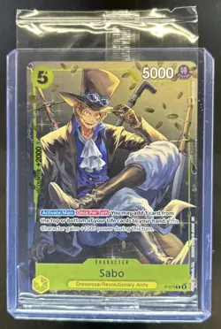 2025 One Piece The Best Vol. 2 Sabo Promo Sealed #P-073 - Image 1