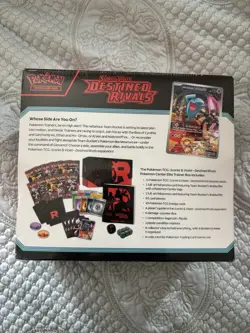 Pokemon Destined Rivals Pokemon Center Elite Trainer Box ETB SEALED. IN HAND - Image 2