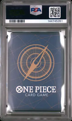 2024 ONE PIECE JPN OP08-TWO LEGENDS SPECIAL ALTERNATE ART #006 TASHIGI PSA 10 - Image 2