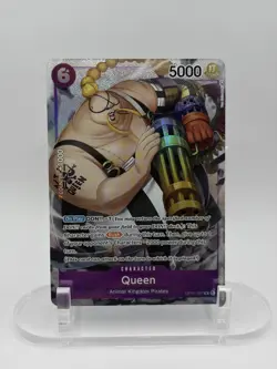 One Piece Queen OP01-097 Alt Art Parallel - Romance Dawn NM ENGLISH - Image 1