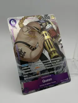 One Piece Queen OP01-097 Alt Art Parallel - Romance Dawn NM ENGLISH - Image 2