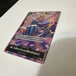One Piece | Mr.2.Bon.Kurei(Bentham) | OP14-091 | Alt Art (SR) | NM - Image 3