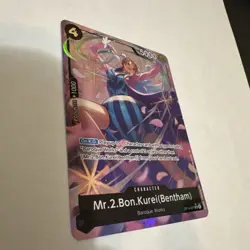 One Piece | Mr.2.Bon.Kurei(Bentham) | OP14-091 | Alt Art (SR) | NM - Image 4