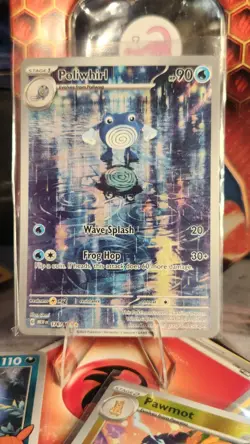 never played Poliwhirl Full Art 176/165 151 Card NM/M Condition great Centering - Image 1