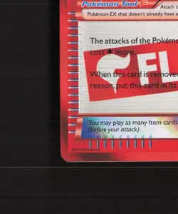 Head Ringer Team Flare Hyper Gear 97/119 Phantom Forces Holo Pokemon Card LP - Image 5