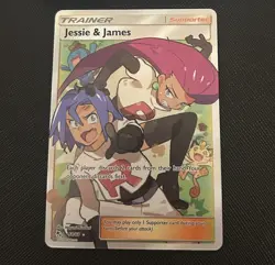 Pokemon Hidden Fates Jessie and James 2019 Trainer 68/68 Team Rocket Pack Fresh - Image 1