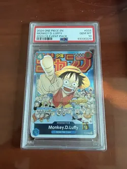 Monkey.D.Luffy (CS 2023 Event Pack) P-033 One Piece Promotion Cards Foil - Image 3
