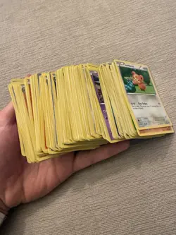 195 Pokemon Card Lot Bulk Mixed Cards Basic / Stage 1 / Stage 2 + Trainers LP TP - Image 1