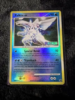 Pokemon TCG Palkia Card 26/106 Platinum Stamped Reverse Holo HP - Image 1