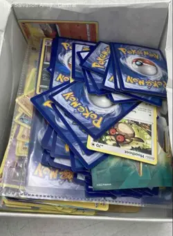 Pokemon Multicolor Card Stock Non-Sport Trading Cards Lot Of Assorted With Tin - Image 4
