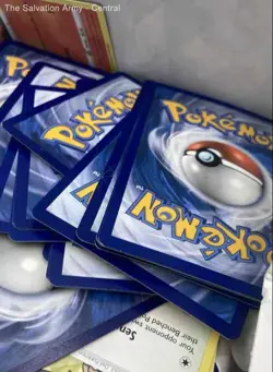 Pokemon Multicolor Card Stock Non-Sport Trading Cards Lot Of Assorted With Tin - Image 5