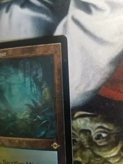 Misty Rainforest MISPRINT ETCHED FOIL Magic MTG Card - Ink Error - M23 - Image 3