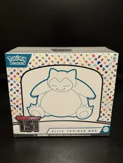 Pokemon TCG Scarlet & Violet 151 ETB Elite Trainer Box Sealed W/Case - Image 1