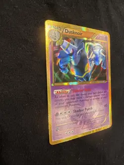 Dusknoir 104/101 Plasma Blast Shiny Pokemon TCG Secret Rare Holo Card - Image 2