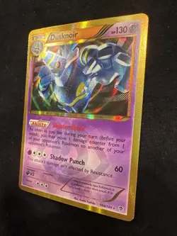 Dusknoir 104/101 Plasma Blast Shiny Pokemon TCG Secret Rare Holo Card - Image 3