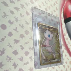 Pokemon Mew ex Full Art Double Rare Holo 180 HP Scarlet & Violet 151 Card(Metal) - Image 2