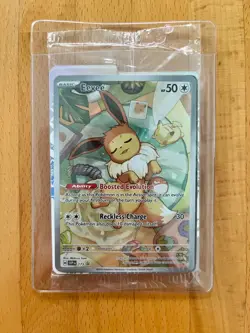 Eevee SVP 173 Scarlet & Violet Promo Pokemon Card – Rare Promo Holo NM - Image 3