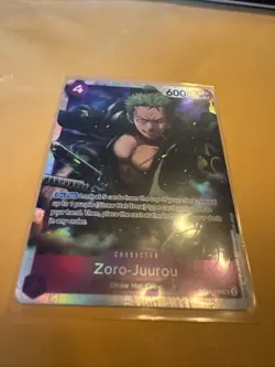 Zoro Juurou ST18-004 SR ONE PIECE Tcg Card Game NM Purple Starter Deck 18 NM - Image 1