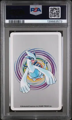 2000 POKEMON SILVER VERSION PLAYING CARDS 8 OF HEARTS #013 WEEDLE PSA 9 - Image 2