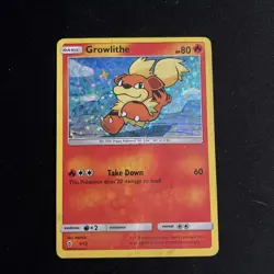 Growlithe - 1/12 001/012 McDonald's Promos 2018- Pokemon Card TCG - Image 1