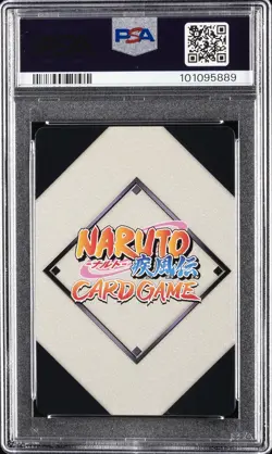 2008 NARUTO SHIPPUDEN CARD GAME JPN SER 7: BONDS OF RED FIERY WIND ROAR PSA 10 - Image 2