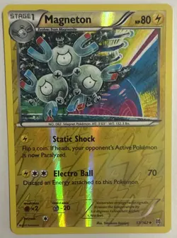 Magneton 53/162 Rev Reverse Holo XY Breakthrough Pokemon NM - Image 1