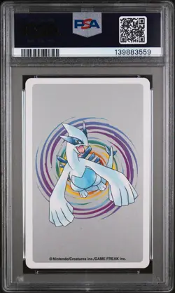2000 POKEMON SILVER VERSION PLAYING CARDS 7 OF DIAMONDS #046 PARAS PSA 10 - Image 2