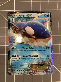 Pokemon XY Promo Card - Kyogre EX XY41 Ultra Holo Rare - Image 2