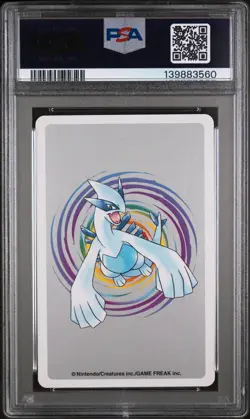 2000 POKEMON SILVER VERSION PLAYING CARDS 8 OF DIAMONDS #192 SUNFLORA PSA 10 - Image 2