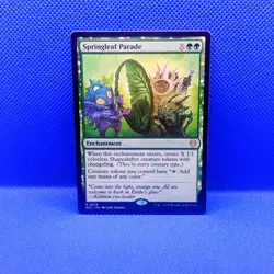 Springleaf Parade 0019 Non Foil Commander: Lorwyn Eclipsed Rare MTG NM/MINT - Image 1
