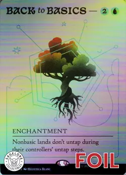 Back to Basics (Rainbow) - Secret Lair Tome Astral Sorceress - 1718 - NM Foil - Image 1