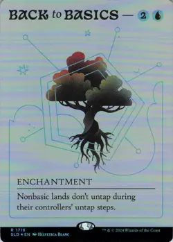 Back to Basics (Rainbow) - Secret Lair Tome Astral Sorceress - 1718 - NM Foil - Image 2