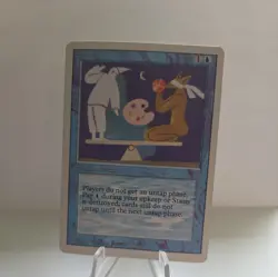 MTG Stasis Revised 3rd Edition (3ED) #83 Rare Enchantment Magic the Gathering - Image 1