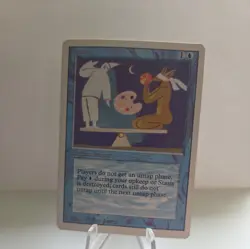 MTG Stasis Revised 3rd Edition (3ED) #83 Rare Enchantment Magic the Gathering - Image 2