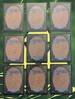 MTG Lord of the Rings Set of All Nine Nazgul THE NINE NM Unplayed - Image 2