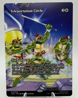 Teleportation Circle (Borderless) Teenage Mutant Ninja Turtles Eternal 0002 MTG - Image 1