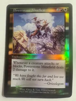 Powerstone Minefield - Apocalypse - Magic The Gathering FOIL NM/M (Never Played) - Image 1