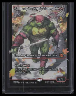 MTG Raphael, the Nightwatcher - Foil - Showcase, NM-Mint, English Teenage Mutant - Image 1