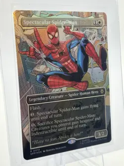 Magic Spectacular Spider-Man Legendary Creature Foil Rare 0014 Marvel 2025 - Image 1