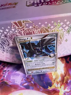 Dialga Lv. X 122/127 Pokemon 2009 Platinum Holo Ultra Rare HP Mid Era English - Image 5
