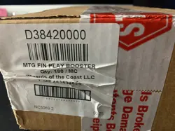 Magic The Gathering Final Fantasy Factory Sealed Play Booster 6 Box Case - Image 1