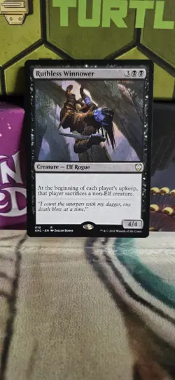 MTG-Ruthless Winnower-Commander: Kaldheim- Nonfoil-NM - Image 1